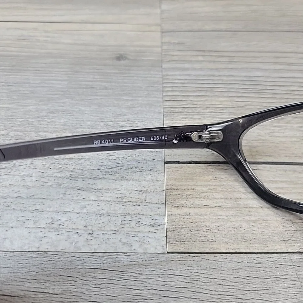 Ray-Ban RB4011 PS Glider Sunglasses 606/40 FRAMES ONLY‎ Sport Wrap Gray